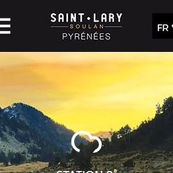 Version mobile Saint-Lary été Mégane HAMMOUM Webmaster Toulouse